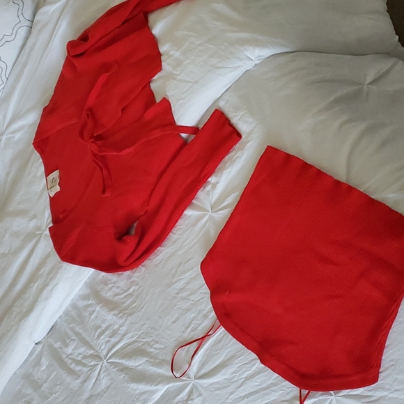 Twine and String Tops Ts Cropped Cami Sweater Set Poshmark